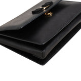 Salvatore Ferragamo Saffiano Leather Vara Bow Flap Crossbody Bag