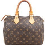 Louis Vuitton Monogram Canvas Speedy 25 Handbag