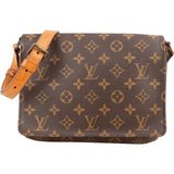 Louis Vuitton Monogram Canvas Musette Tango Shoulder Bag
