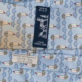 Hermès Sailboat Print Silk Tie Krawatte