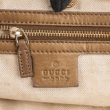 Gucci GG Shimmer Monogram Heart Charm Tote Handbag
