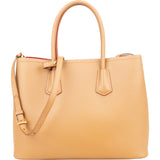 Prada Saffiano Leather Double Handbag