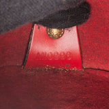 Louis Vuitton Red Epi Leather Soufflot Handbag