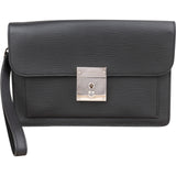 Louis Vuitton Noir Epi Leather Neo Bellaia Clutch