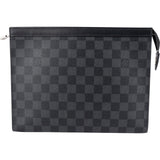 Louis Vuitton Monogram Damier Graphite Poche Toilette 25 Clutch