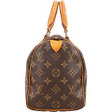 Louis Vuitton Monogram Canvas Speedy 25 Handbag