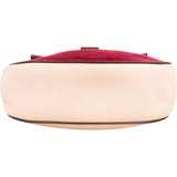 Chloé Suede Leather Bicolor Drew Crossbody Bag