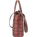 MCM Monogram Visetos Mini Toni Tote Crossbody Handbag