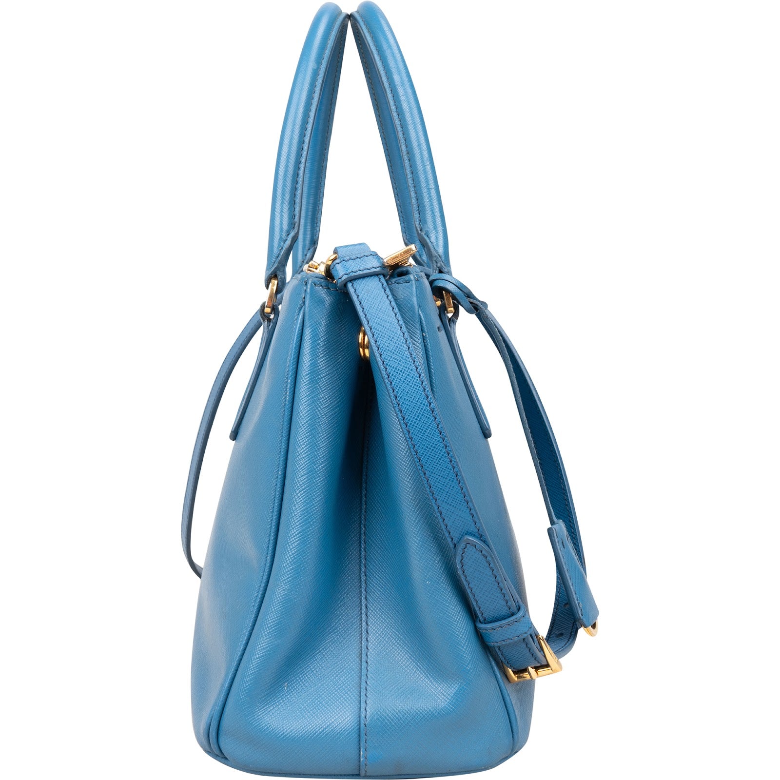 Prada Saffiano Leather Galleria Handbag - vintageandkickz