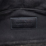 Saint Laurent Quilted Chevron Leather Clutch - vintageandkickz