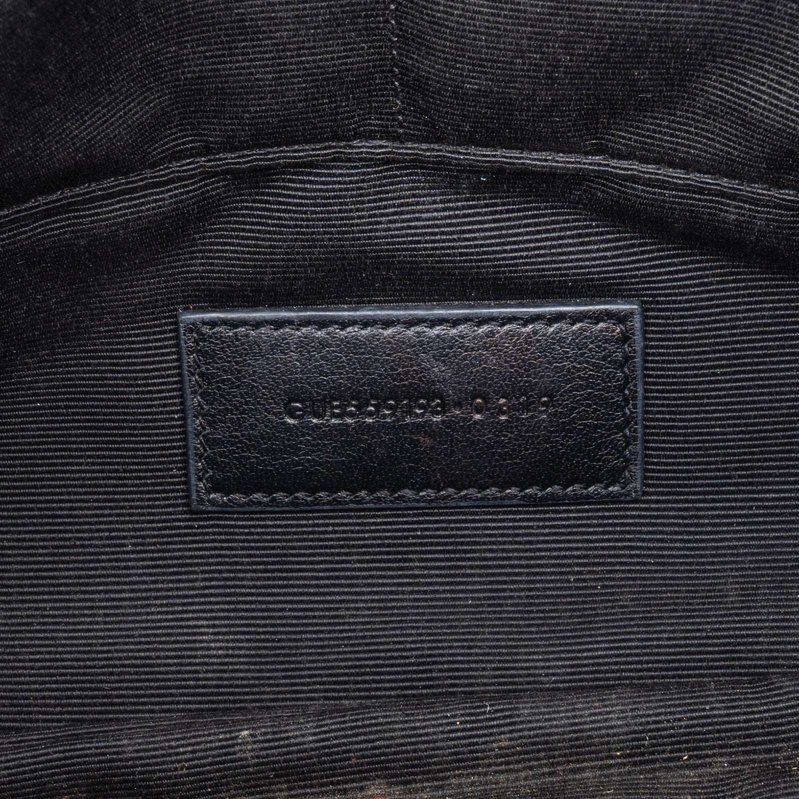 Saint Laurent Quilted Chevron Leather Clutch - vintageandkickz
