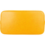Louis Vuitton Yellow Epi Leather Alma PM Handbag