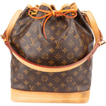 [🔄️B08 / F32] Louis Vuitton Monogram Canvas Sac Noé Grande Shoulder Bag - vintageandkickz