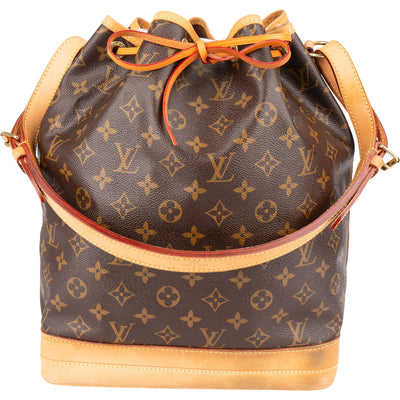 [🔄️B08 / F32] Louis Vuitton Monogram Canvas Sac Noé Grande Shoulder Bag - vintageandkickz