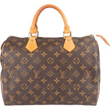 Louis Vuitton Monogram Canvas Speedy 30 Handbag