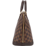 Louis Vuitton Monogram Damier Ebene Alma PM Handbag