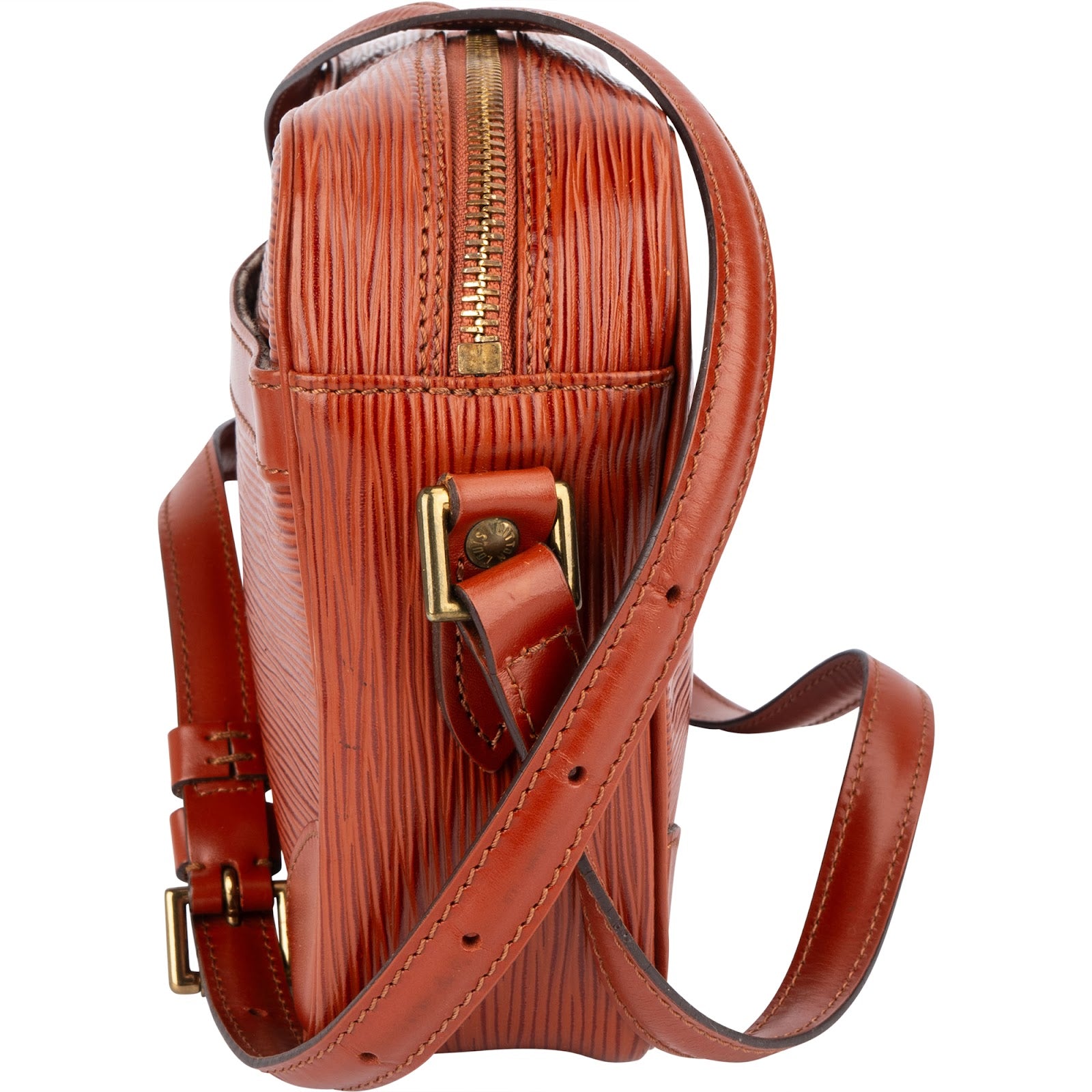 Louis Vuitton Cognac Epi Leather Trocadero 23 Crossbody Bag - vintageandkickz
