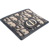 Christian Dior Trotter Monogram Jacquard Montaigne Card Holder