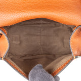 Chloé Grained Calfskin Marcie Mini Saddle Crossbody Bag