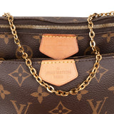 Louis Vuitton Monogram Canvas Multi Pochette Accessoires Crossbody Bag
