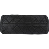 Chanel Quilted Iridescent Calfskin Just Mademoiselle Bowling CC Shoulder Bag