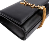 Saint Laurent Grained Leather Kate Small Tassel Chain Crossbody Bag