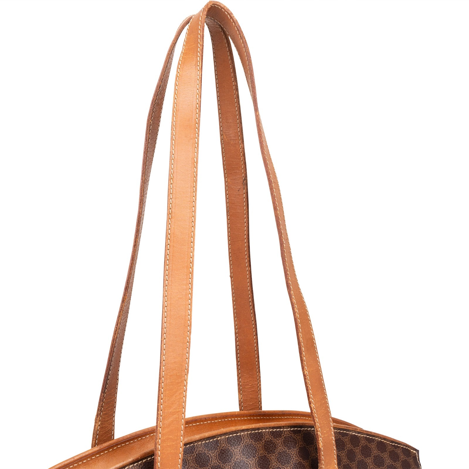 [🔄️B14 / F33] Celine Macadam Canvas Tote Shoulder Bag - vintageandkickz