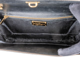 Salvatore Ferragamo Saffiano Leather Vara Bow Crossbody Bag - vintageandkickz