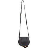 Chloé Grained Calfskin Marcie Mini Saddle Crossbody Bag