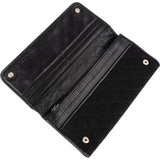 Prada Quilted Cotton Continental Flap Wallet
