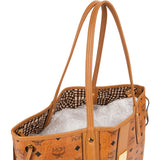 MCM Monogram Visetos Liz Shopper Shoulder Bag