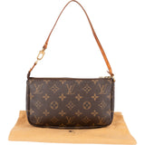 Louis Vuitton Monogram Canvas Pochette Accessoires Handbag