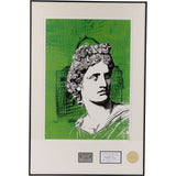 DEATH NYC Green Crocodile Apollo Print Artwork