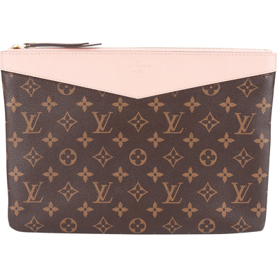 Louis Vuitton Monogram Canvas Daily Pouch MNG Clutch - vintageandkickz