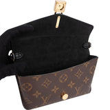 Louis Vuitton Monogram Canvas Leather Padlock On Strap PM Shoulder Crossbody Bag