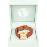Hermès Gold Tone Heure H HH1.201 Women Watch - vintageandkickz