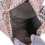Fendi Monogram Zucca Canvas Mamma Baguette Shoulder Bag