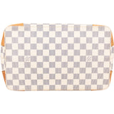 Louis Vuitton Monogram Damier Azur Canvas Hamstead MM Shoulder Bag