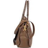 Chloé Grained Leather Marcie Shoulder Bag