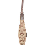 Coach Monogram Signature Shoulder Bag