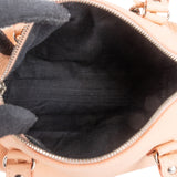 Balenciaga Pink Leather Mini City Handbag