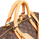 Louis Vuitton Monogram Canvas Keepall 60 Bandoulière Travel Bag