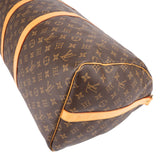 Louis Vuitton Monogram Canvas Keepall 55 Bandoulière Travel Bag