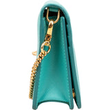 Prada Saffiano Leather Wallet On Chain Crossbody Bag