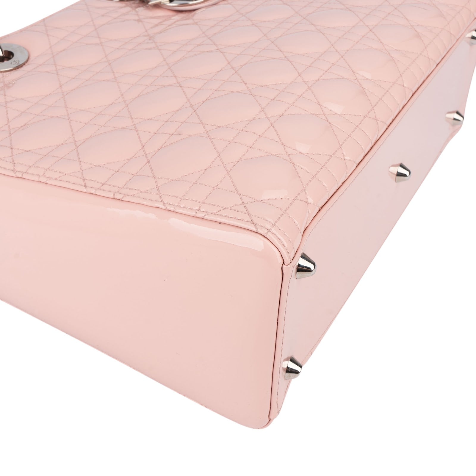 [🔄️B11 / F22] Dior Patent Calfskin Lady D-Joy Handbag - vintageandkickz