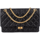Chanel Aged Calfskin Reissue 2.55 Double Flap Crossbody Bag