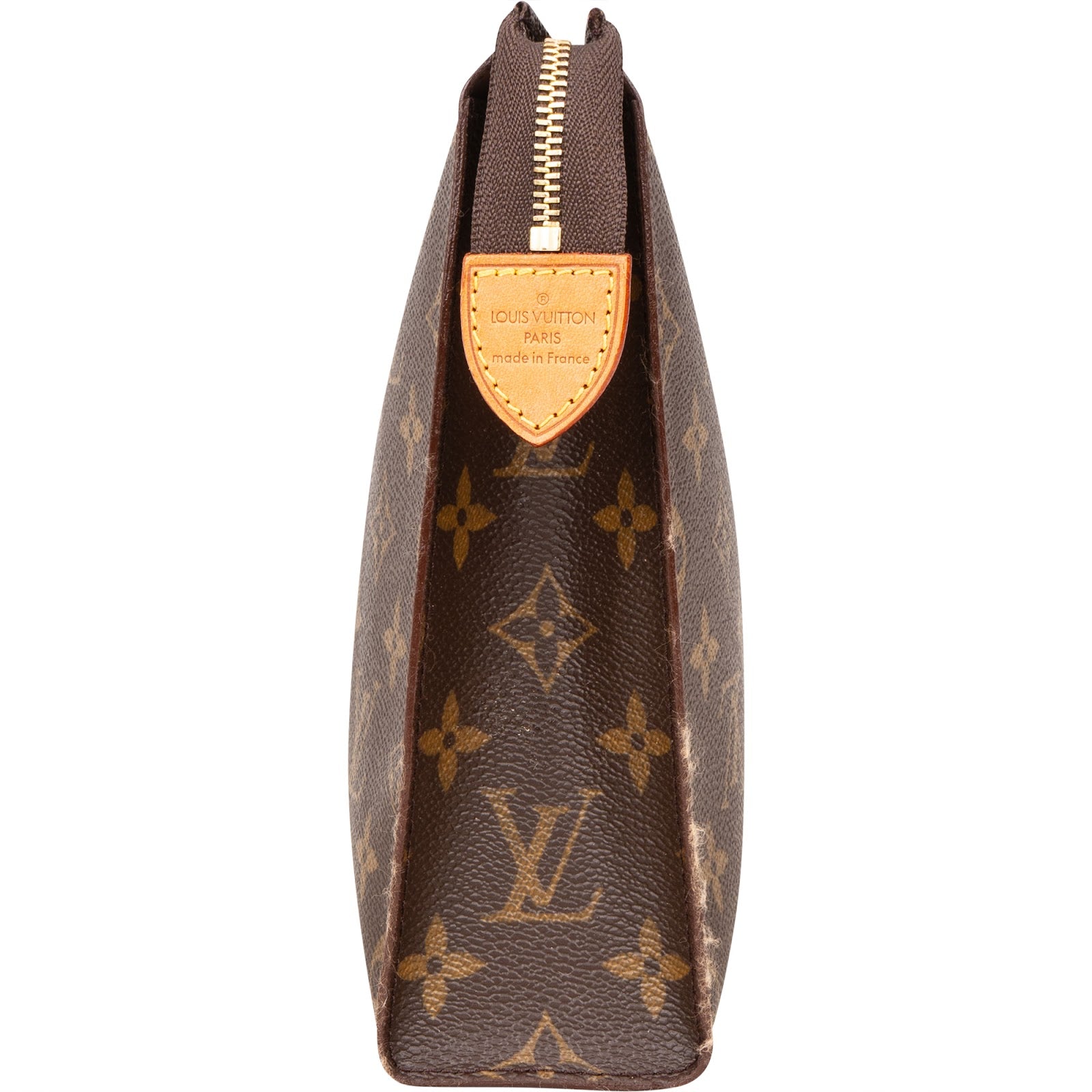 Louis Vuitton Canvas Monogram Poche Toilette 25 Clutch - vintageandkickz