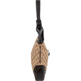 Gucci Monogram GG Canvas Jackie Hobo Shoulder Bag