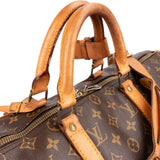 Louis Vuitton Monogram Canvas Keepall 50 Bandoulière Travel Bag