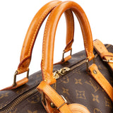 Louis Vuitton Monogram Canvas Keepall 50 Bandoulière Travel Bag